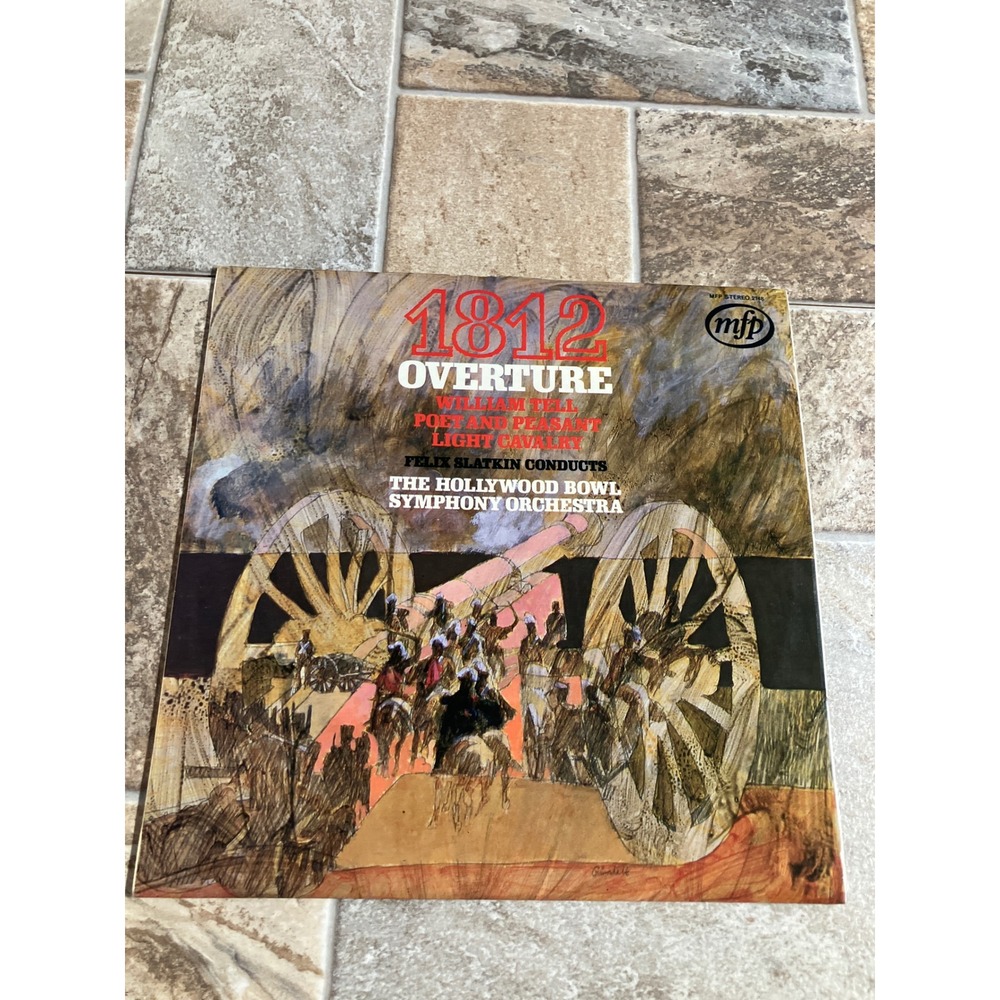 Hollywood Bowl Symphony Orchestra‎ Felix Slatkin 1812 Overture Tchaikovsky